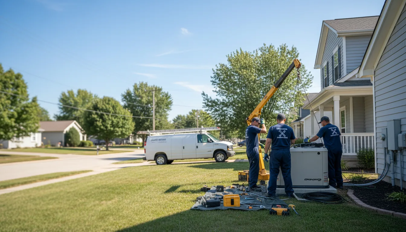 Generator Installation in Crowley, TX near me